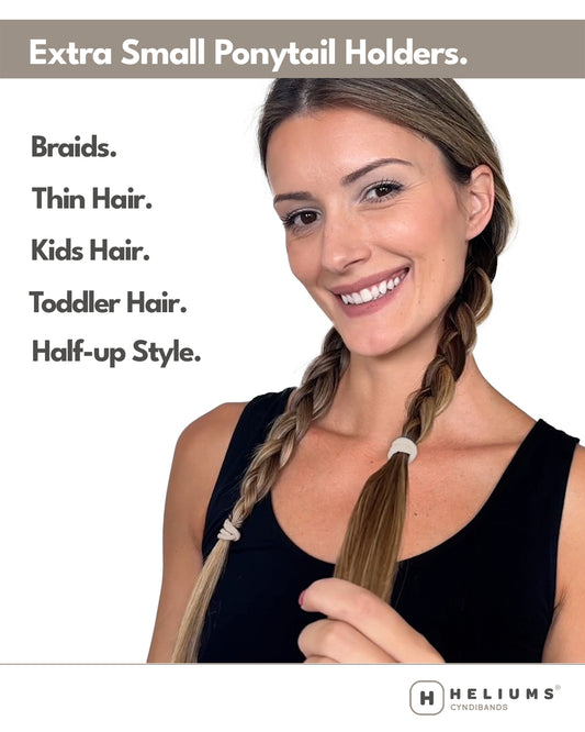 Mini Seamless Hair Ties (40-Pack)