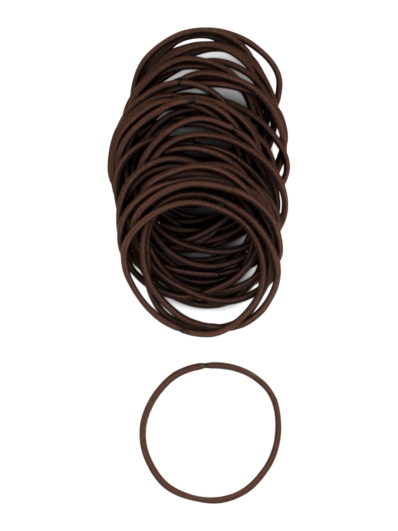 Thin 2mm Hair Ties - 1.75 Inch Elastics - 40 Count
