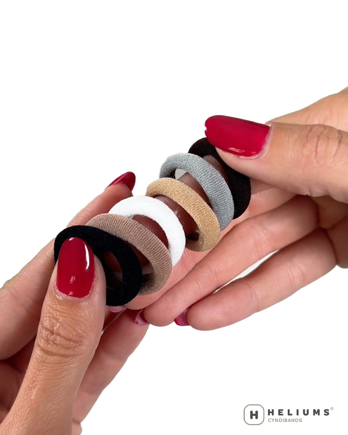 Small Seamless Hair Ties • 1 Inch • 30-Pack