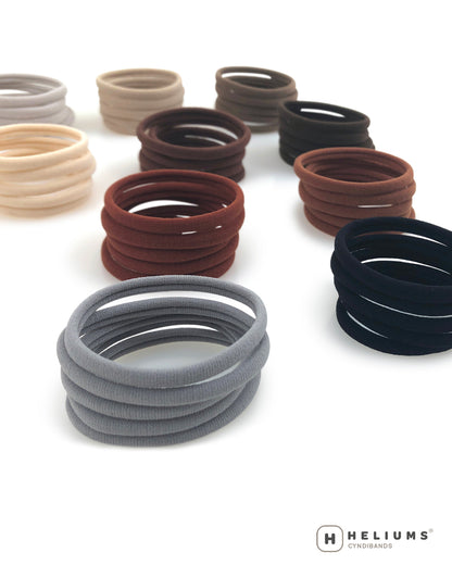 Skinny Seamless Hair Ties (18-Pack)