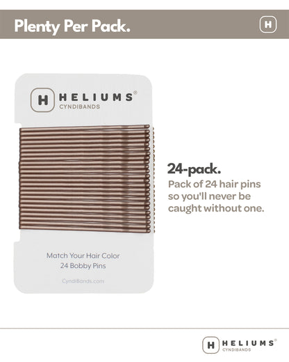 Extra Long Wavy Bobby Pins (24-Pack)