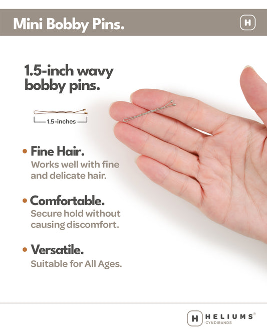 Mini Bobby Pins (40-Pack)