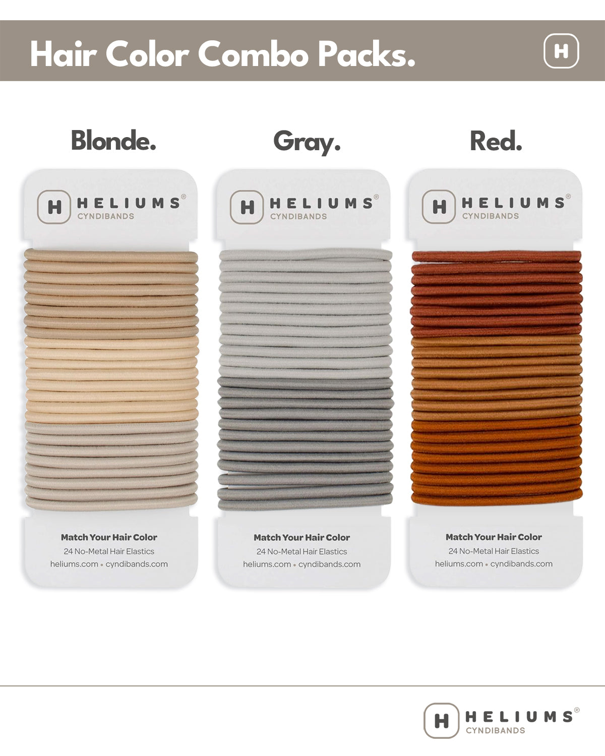 4mm Hair Ties (24-Pack)