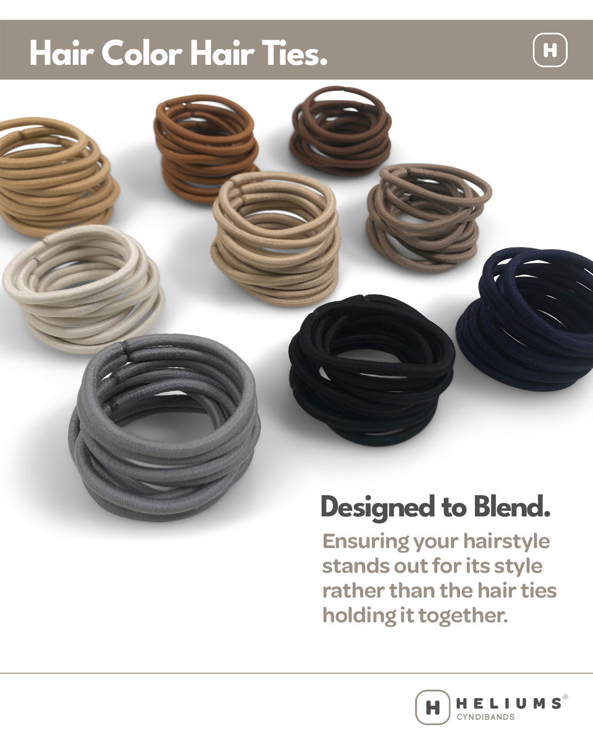 4mm Hair Ties (24-Pack)