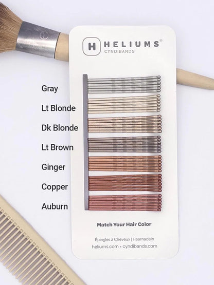HELIUMS-2 Inch Wavy Bobby Pins - 48 Count
