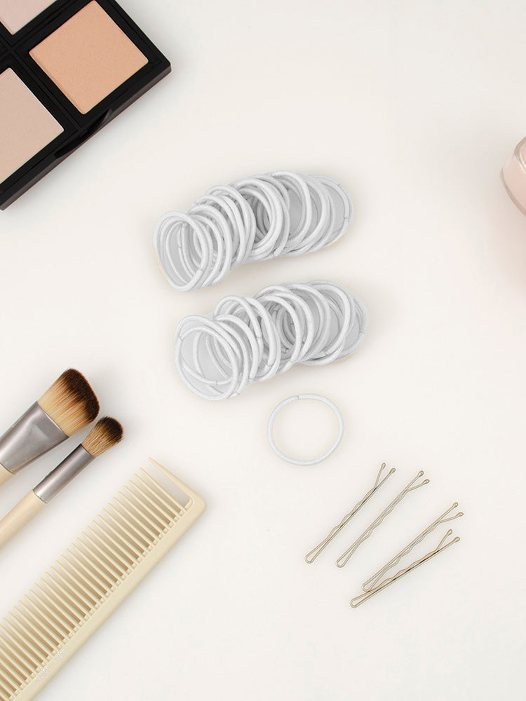 HELIUMS-Small Hair Ties - 2mm Mini Hair Elastics