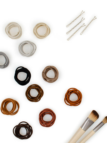HELIUMS-Small Hair Ties - 2mm Mini Hair Elastics