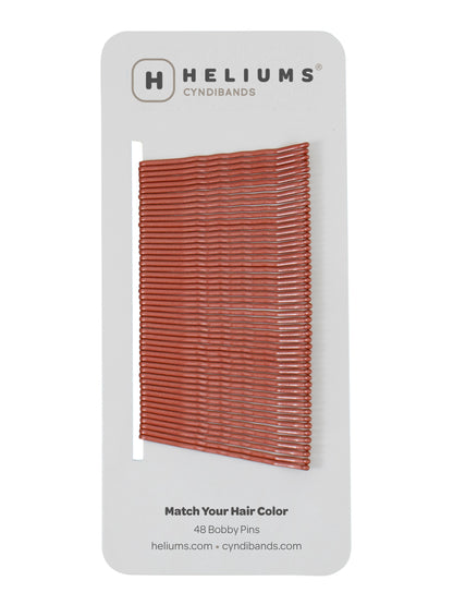 Matte Metallic Wavy Bobby Pins (48-Pack)