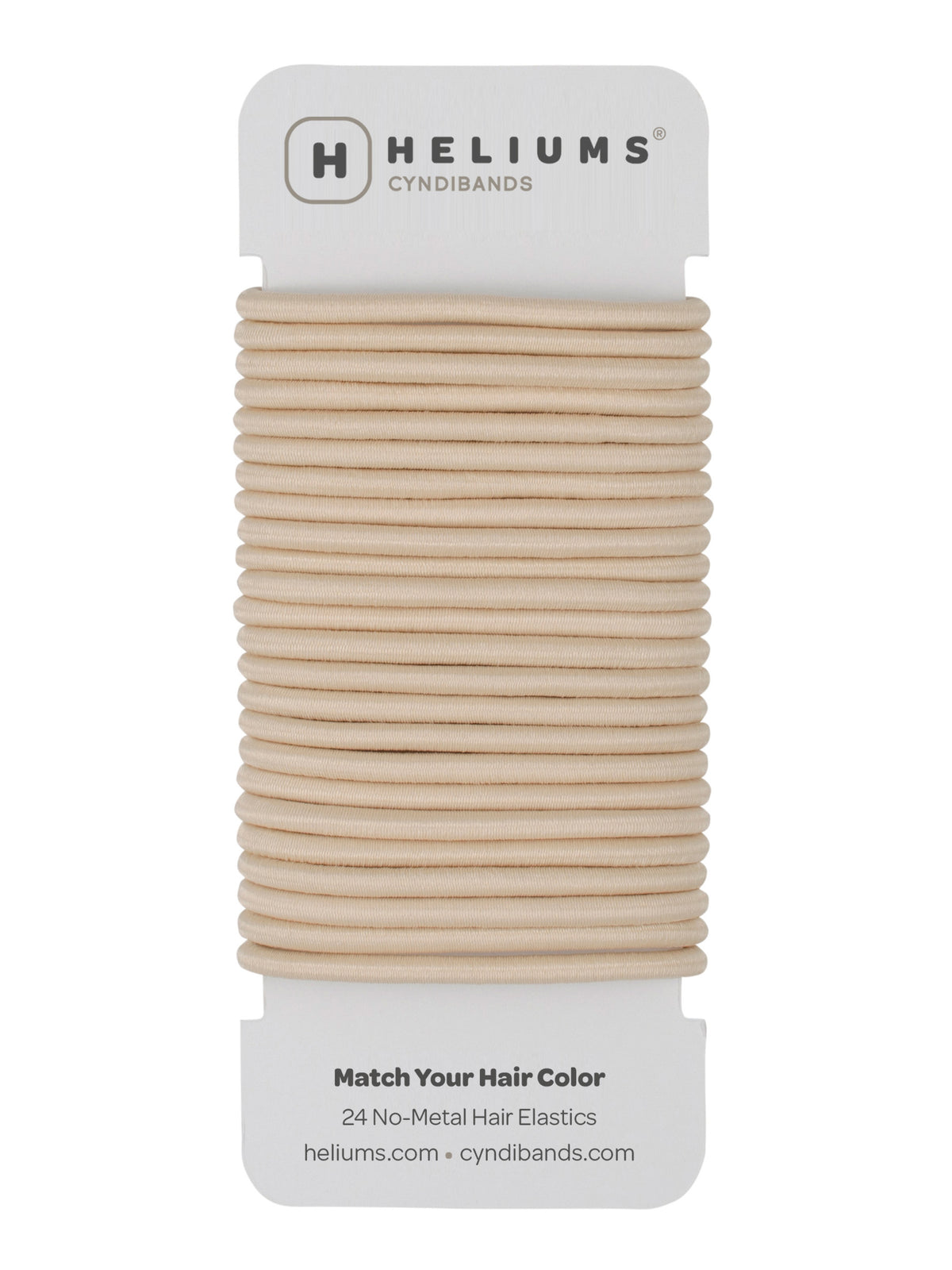4mm Hair Ties - 1.75 Inch Elastics - 24 Count - Blondes