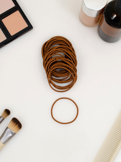 www.heliums.com-Thin 2mm Hair Ties - 1.75 Inch Elastics - 40 Count 