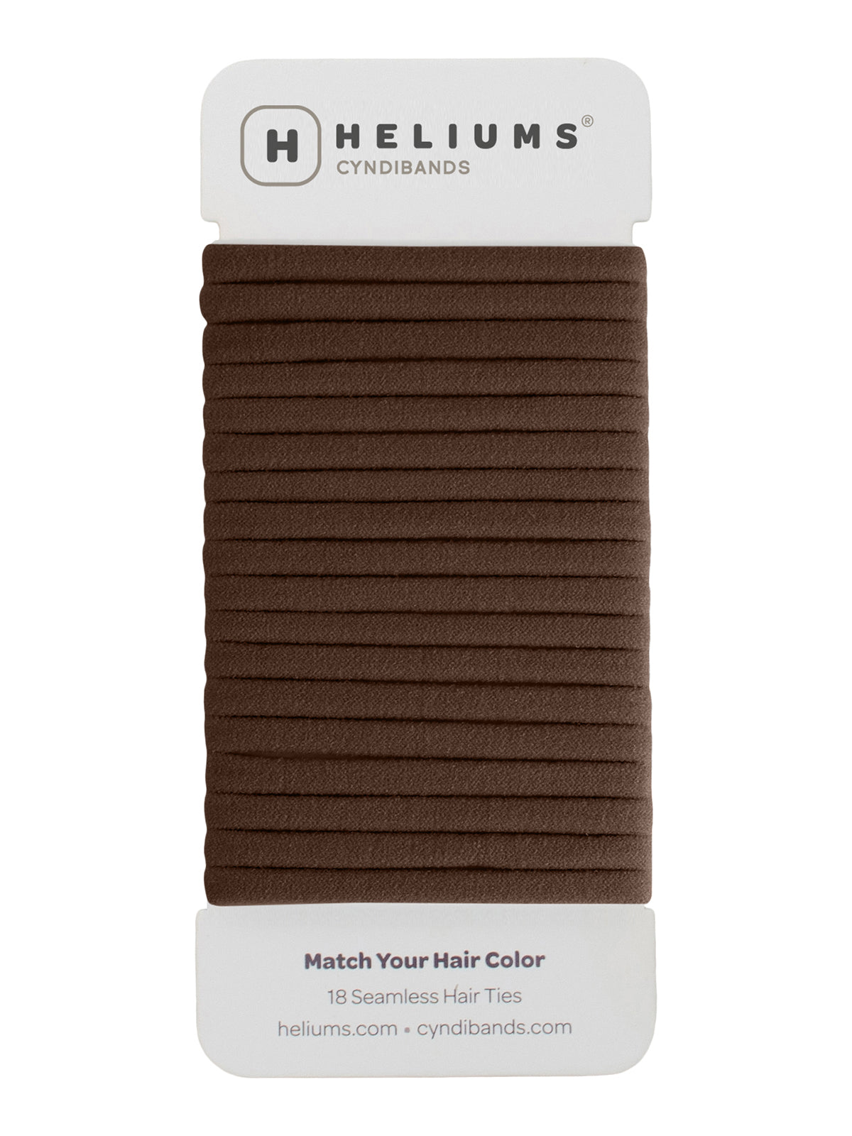Heliums Skinny Seamless Hair Ties (18-Pack)