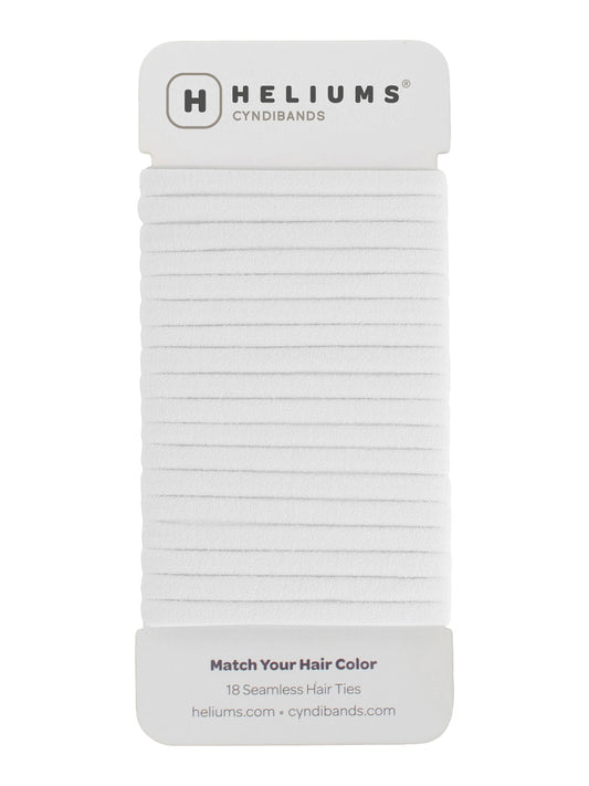 Heliums Skinny Seamless Hair Ties (18-Pack)