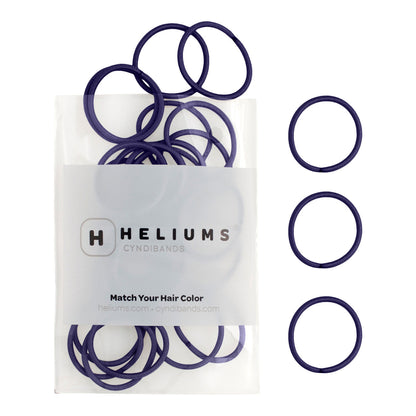 Small Hair Ties - 2mm Mini Elastics (48-Pack)