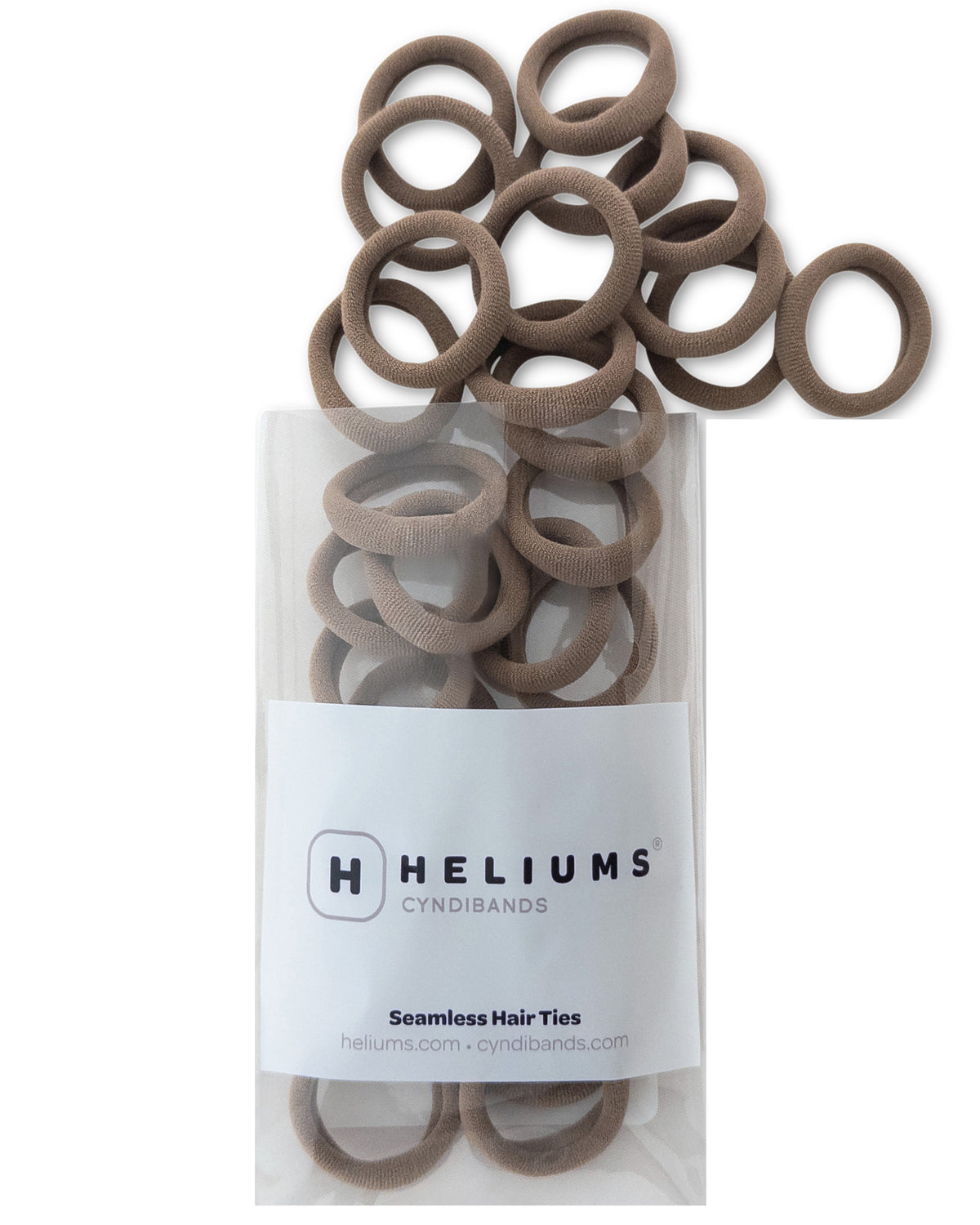 Small Seamless Hair Ties • 1 Inch • 30-Pack