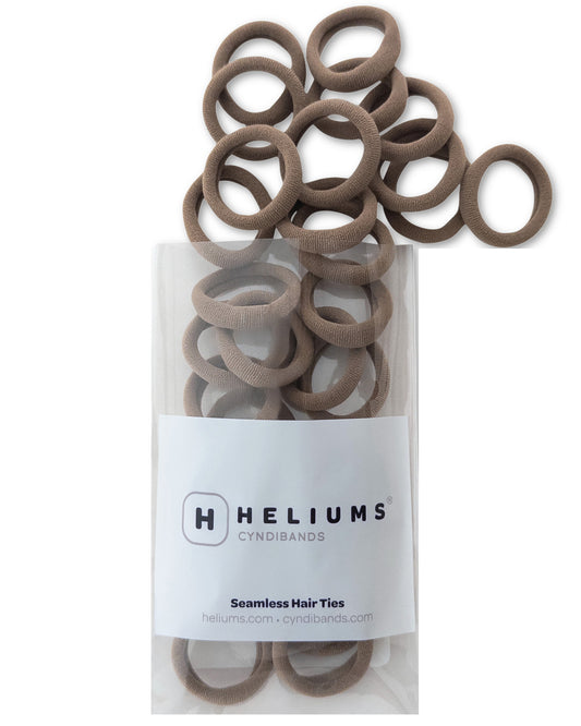 Small Seamless Hair Ties • 1 Inch • 30-Pack