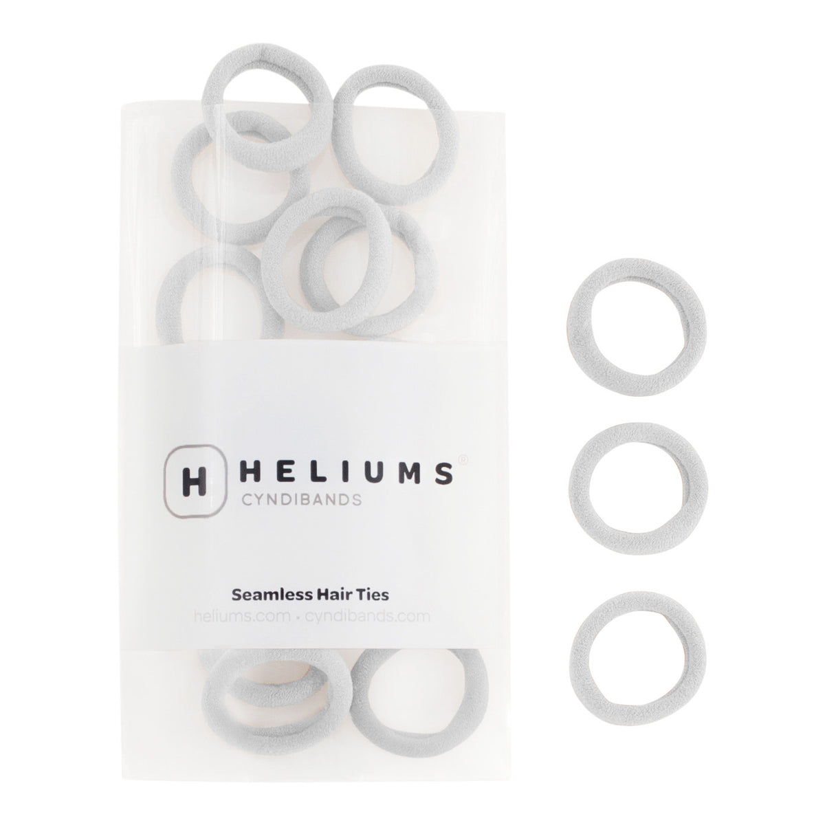 Small Seamless Hair Ties • 1 Inch • 30-Pack