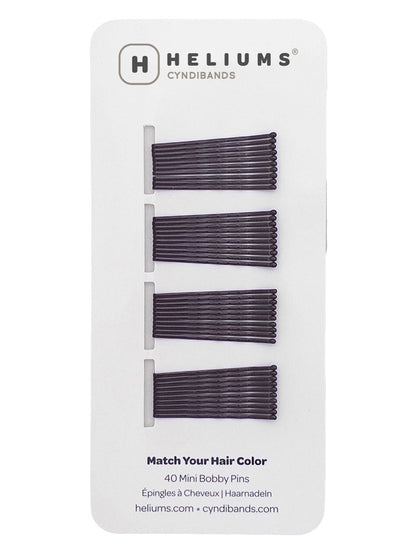Heliums Mini Bobby Pins (40-Pack)