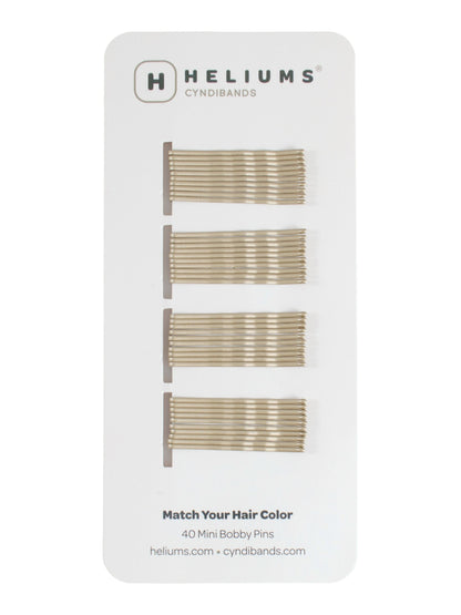 Heliums Mini Bobby Pins (40-Pack)