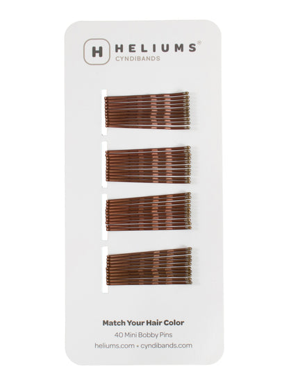 Heliums Mini Bobby Pins (40-Pack)