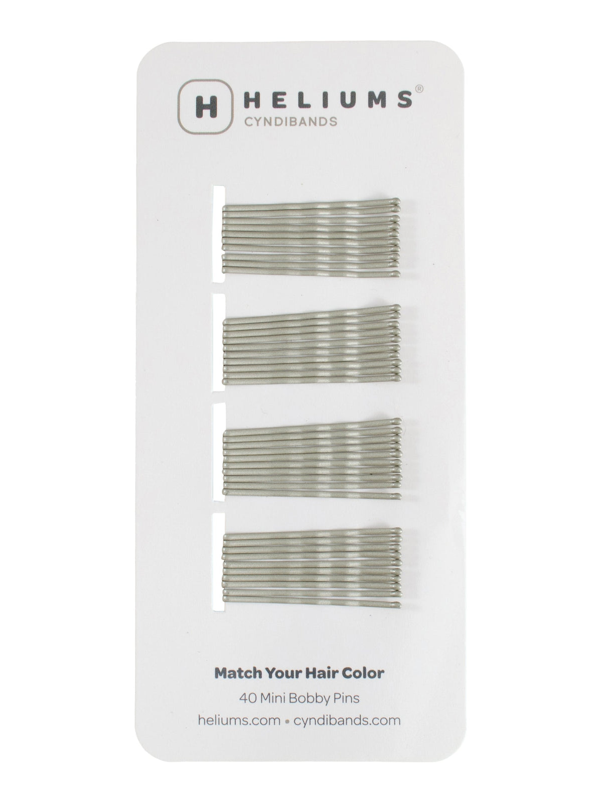 Heliums Mini Bobby Pins (40-Pack)