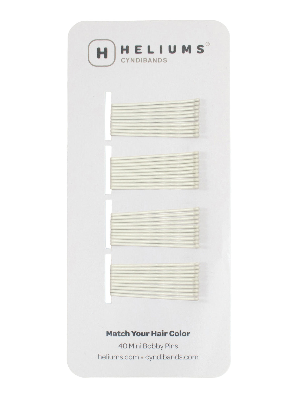 Heliums Mini Bobby Pins (40-Pack)