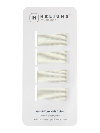 Heliums Mini Bobby Pins (40-Pack)