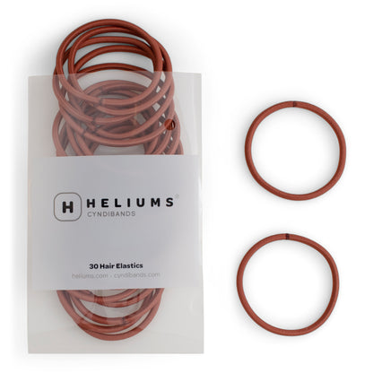 Heliums Large 4mm Hair Ties (30-Pack)