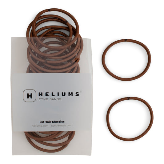 Heliums Large 4mm Hair Ties (30-Pack)
