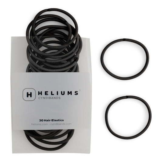 Heliums Large 4mm Hair Ties (30-Pack)