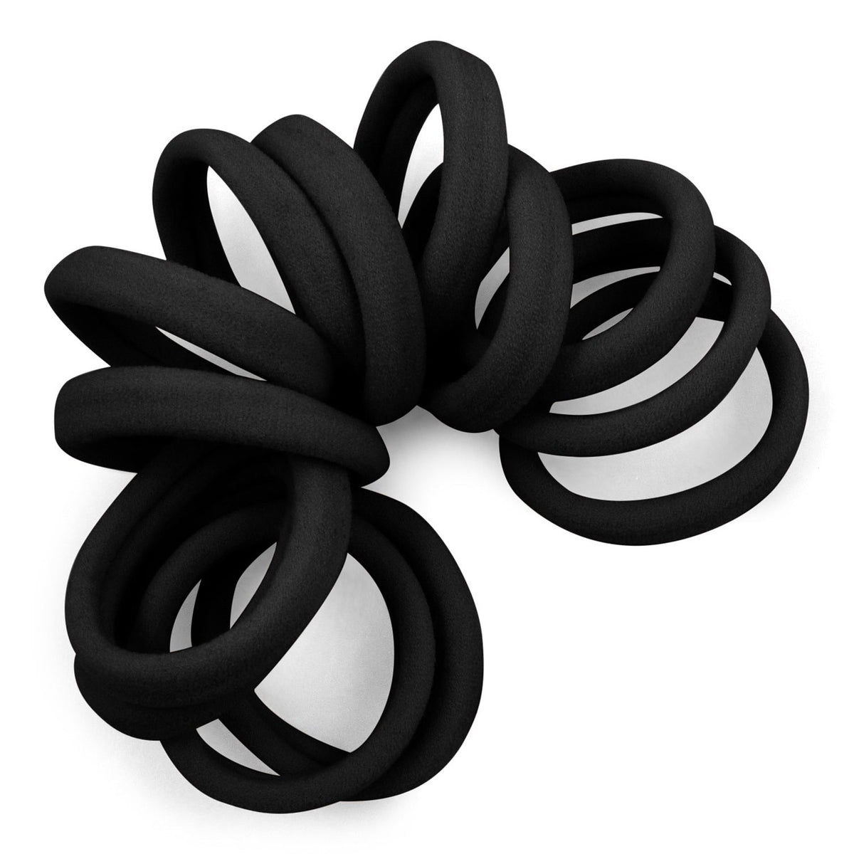 Seamless Hair Ties - Gentle Hold - 12 Count - Neutrals