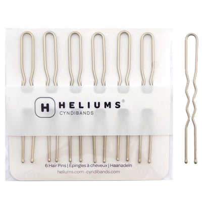 Large Metal U-Shaped Hair Pins - Light Blonde