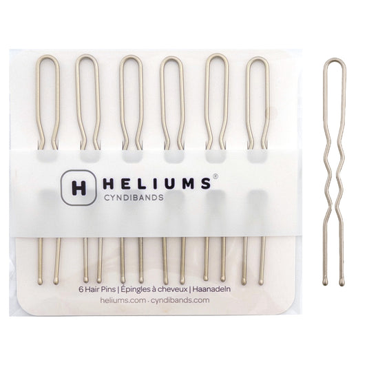 Large Metal U Shaped Hair Pin - Light Blonde