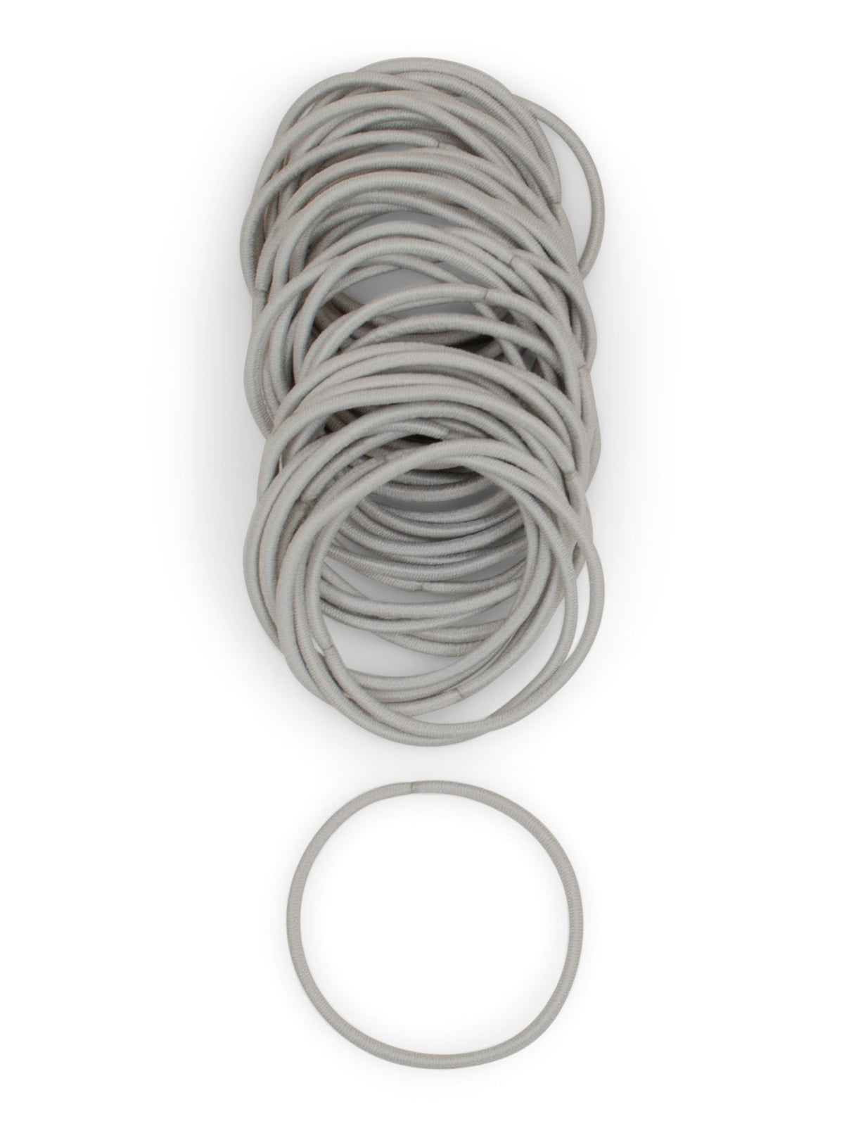 Heliums Thin 2mm Hair Ties (40-Pack)