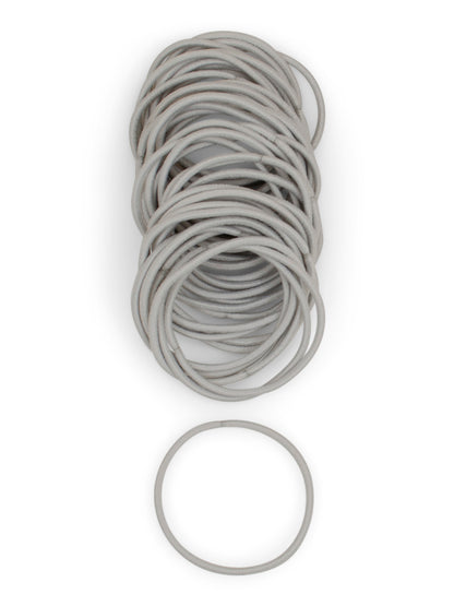 Heliums Thin 2mm Hair Ties (40-Pack)