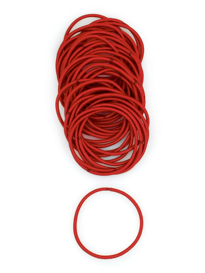 Heliums Thin 2mm Hair Ties (40-Pack)