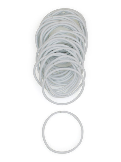 Heliums Thin 2mm Hair Ties (40-Pack)