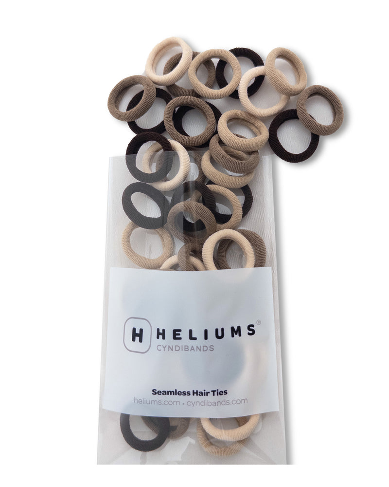 Extra Small Seamless Hair Ties • 40-Pack