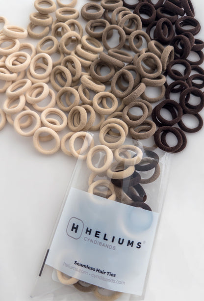 Heliums Mini Seamless Hair Ties (40-Pack)