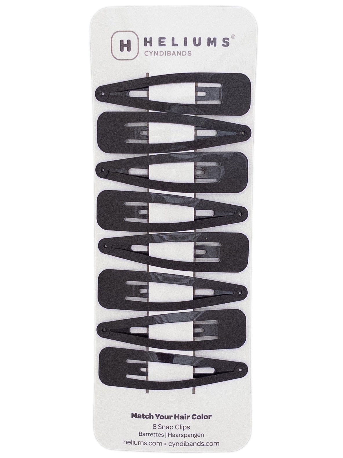 Large 2.7 Inch Snap Clips - Metal Barettes