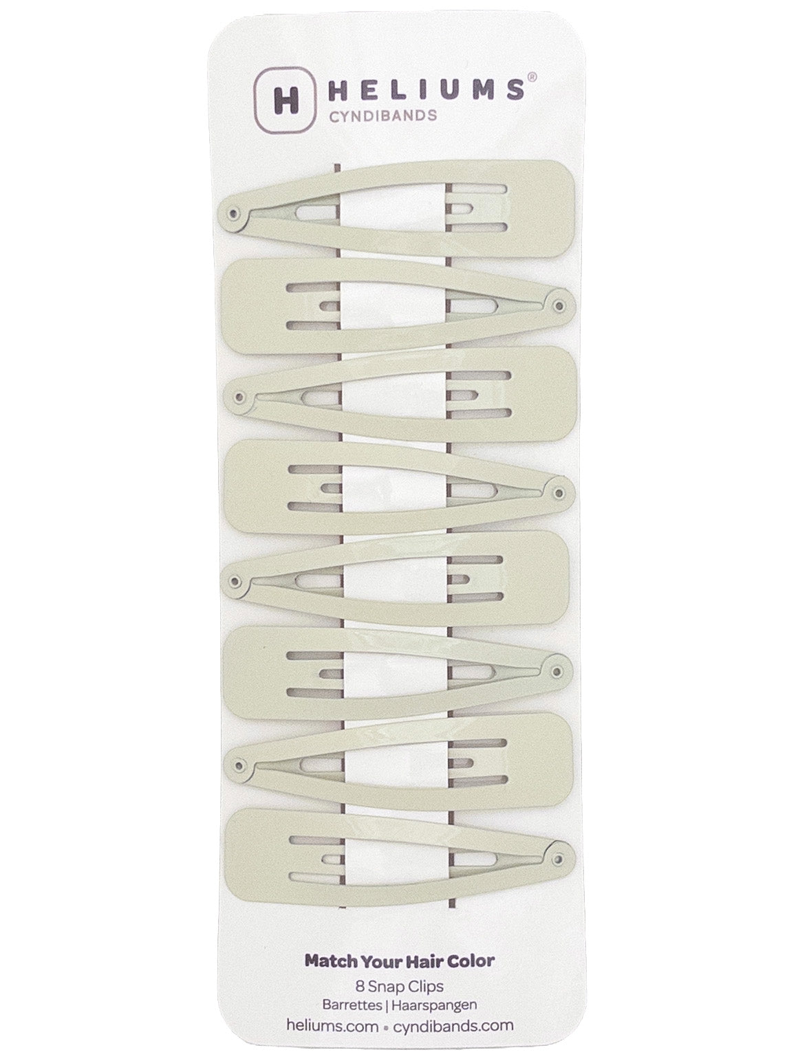 Large 2.7 Inch Snap Clips - Metal Barettes