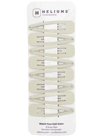Large 2.7 Inch Snap Clips - Metal Barettes