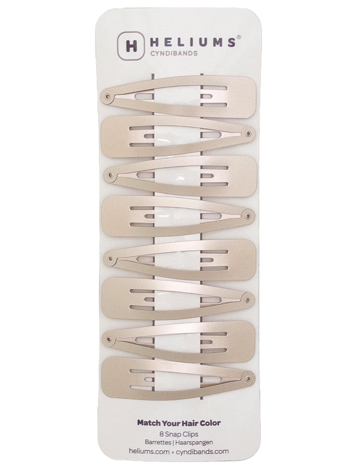 Large 2.7 Inch Snap Clips - Metal Barettes