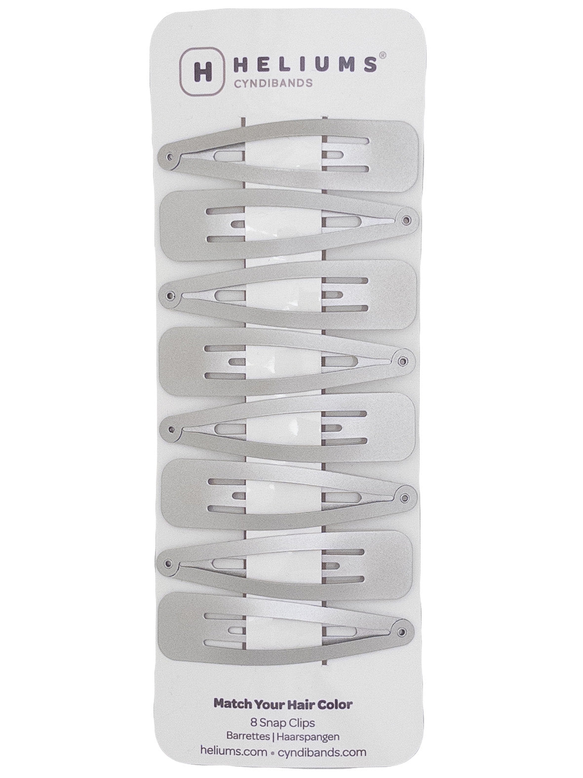 Large 2.7 Inch Snap Clips - Metal Barettes