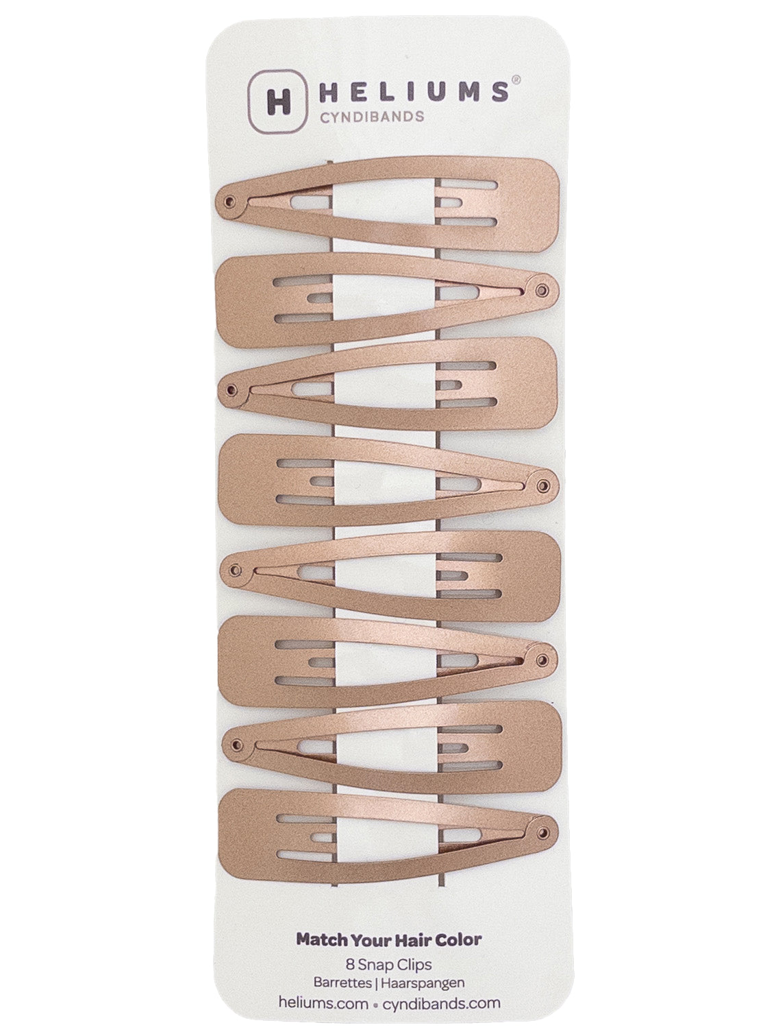 Large 2.7 Inch Snap Clips - Metal Barettes