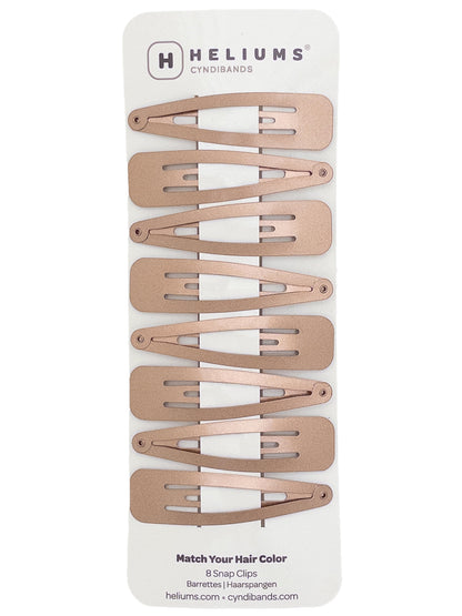 Large 2.7 Inch Snap Clips - Metal Barettes