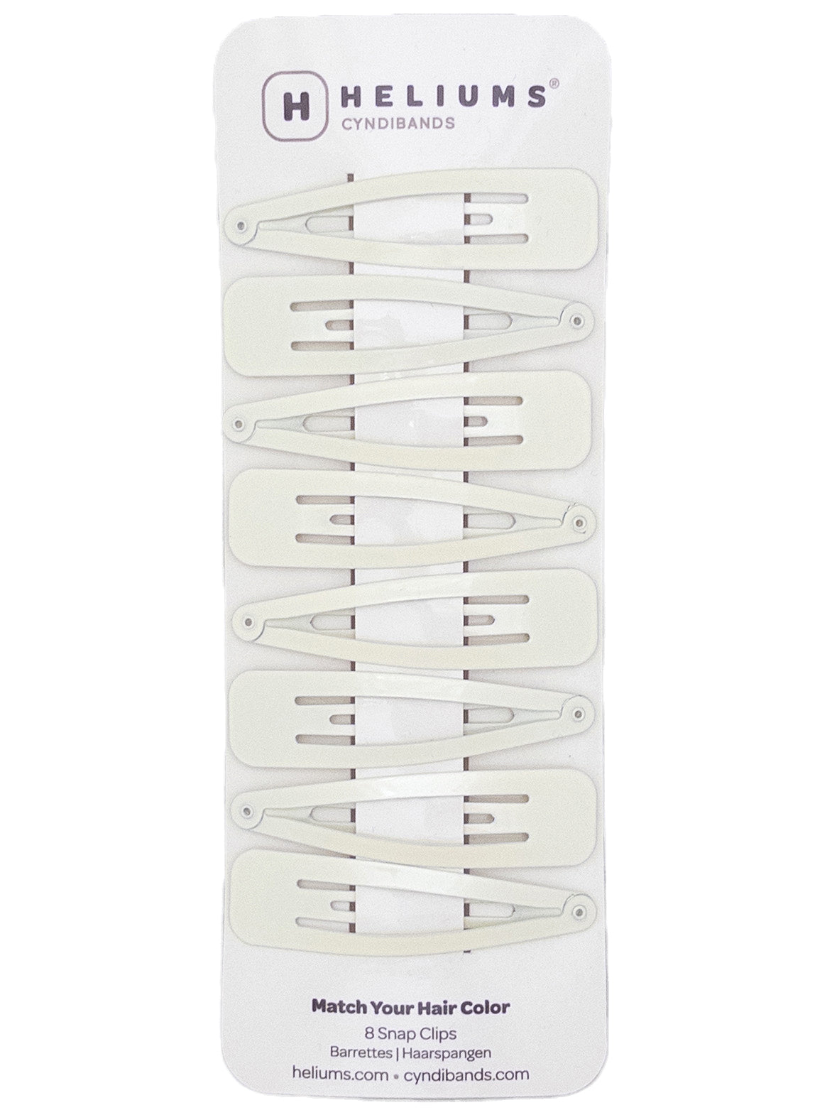 Large 2.7 Inch Snap Clips - Metal Barettes