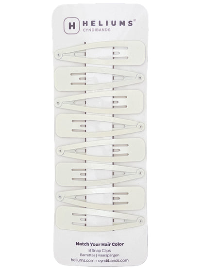 Large 2.7 Inch Snap Clips - Metal Barettes