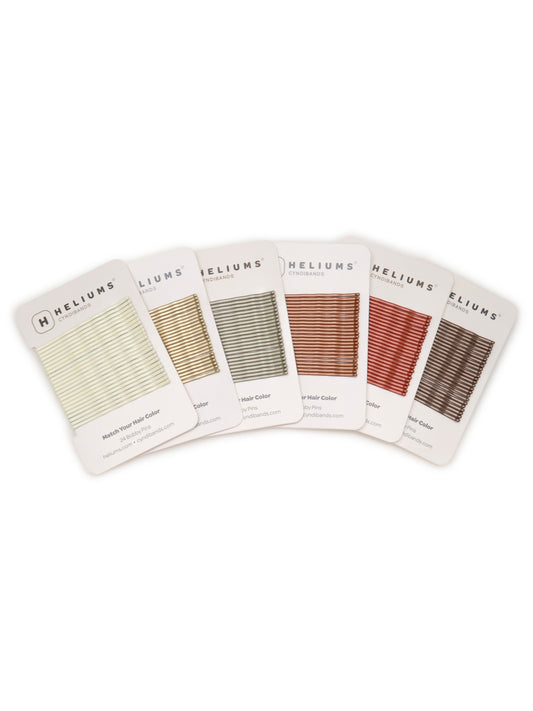 Heliums Extra Long Wavy Bobby Pins (24-Pack)