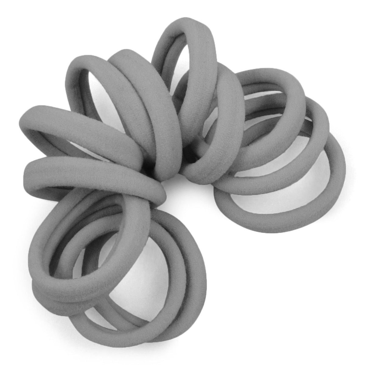 Seamless Hair Ties - Gentle Hold - 12 Count - Neutrals