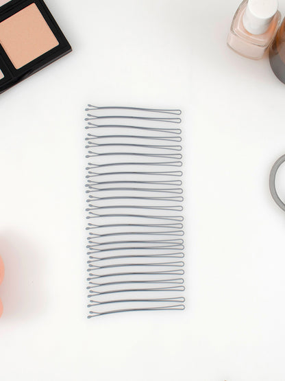 heliums-Extra Long Flat Enamel Bobby Pins - 2.5 Inch Hair Pins 